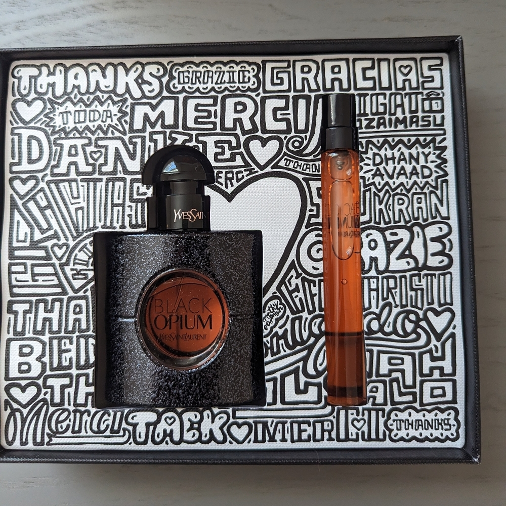 YSL Black Opium gift set